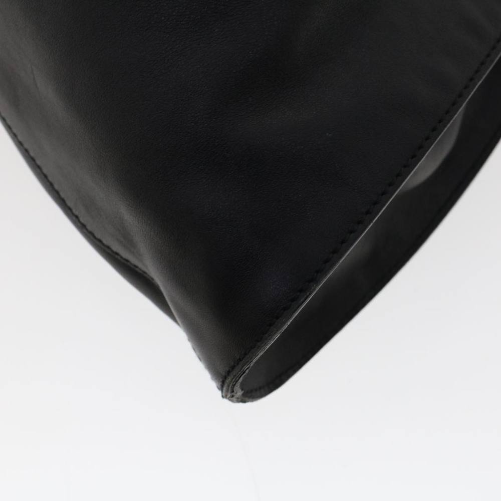 GUCCI Hand Bag Leather Black 76554 Auth bs6473 - Picture 8 of 16
